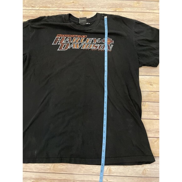 Vintage 90s Harley Davidson Las Vegas Shirt XL Live Free Ride Free USA - Picture 7 of 9